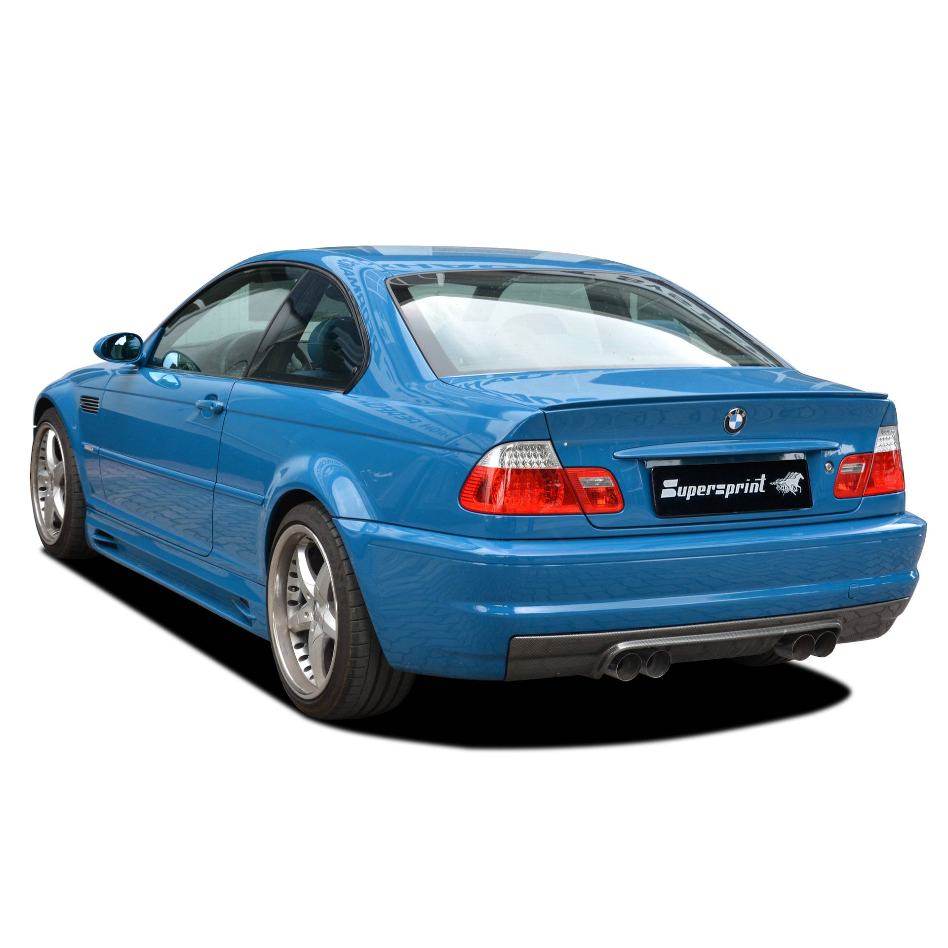 BMW E46 M3 3.2i Coupé/Cabrio (US Version) '00 -> '06 (Race - 2 x Ø63,5mm)